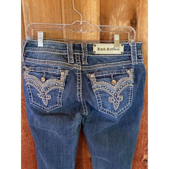 Rock revival Jeans Y2K woman size 29 - Picture 5 of 11